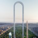 Ioannis Oikonomou imagina el rascacielos más 'largo' del mundo en Nueva York - Image 3 of 4