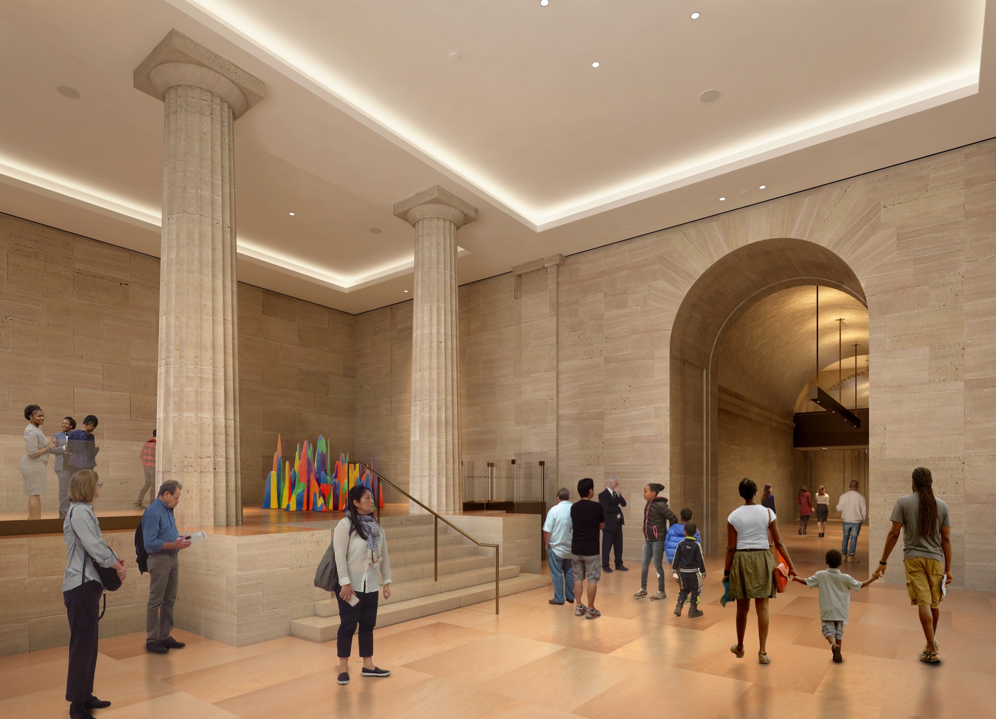 画廊 盖里改造费城艺术博物馆的项目破土动工，预算1.96亿美元 22