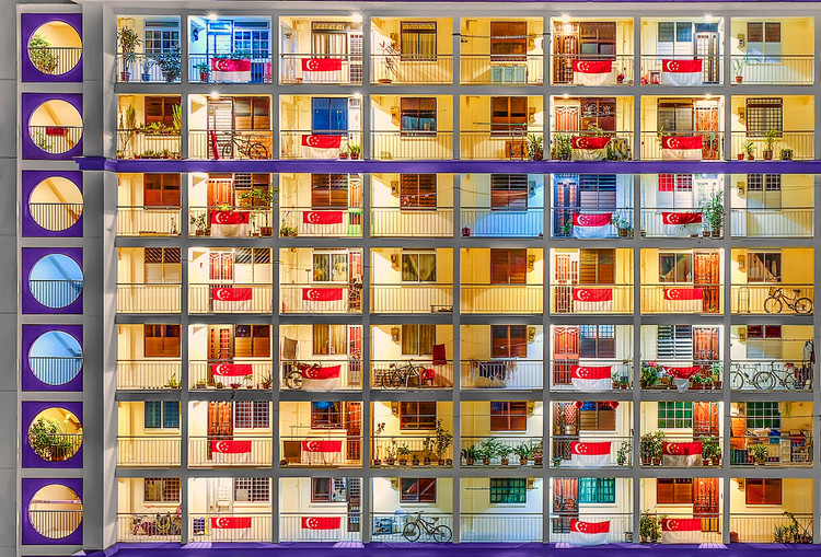 Singapore at Dawn / Lester Koh Meng Hua, Singapore. Image © Lester Koh Meng Hua, Singapore, Shortlist, Open, Architecture, 2017 Sony World Photography Awards