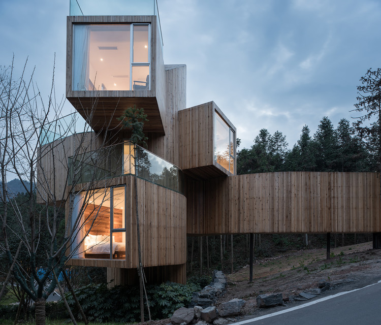 The Qiyun Mountain Tree House / Xiang Architects - Image 11 of 22