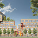 Hollwich Kushner Unveils Plans for Mixed-Use Business District in Munich - Facade
