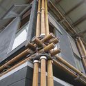 Energy Efficient Bamboo House / Studio Cardenas Conscious Design - Casas, Fijación Vigas, Fachada, Pilares