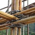 Energy Efficient Bamboo House / Studio Cardenas Conscious Design - Casas, Fijación Vigas
