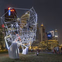 SUTD Professors Bring Parametric Design To Light in Illuminated 3D Printed Installation - Image 4 of 4