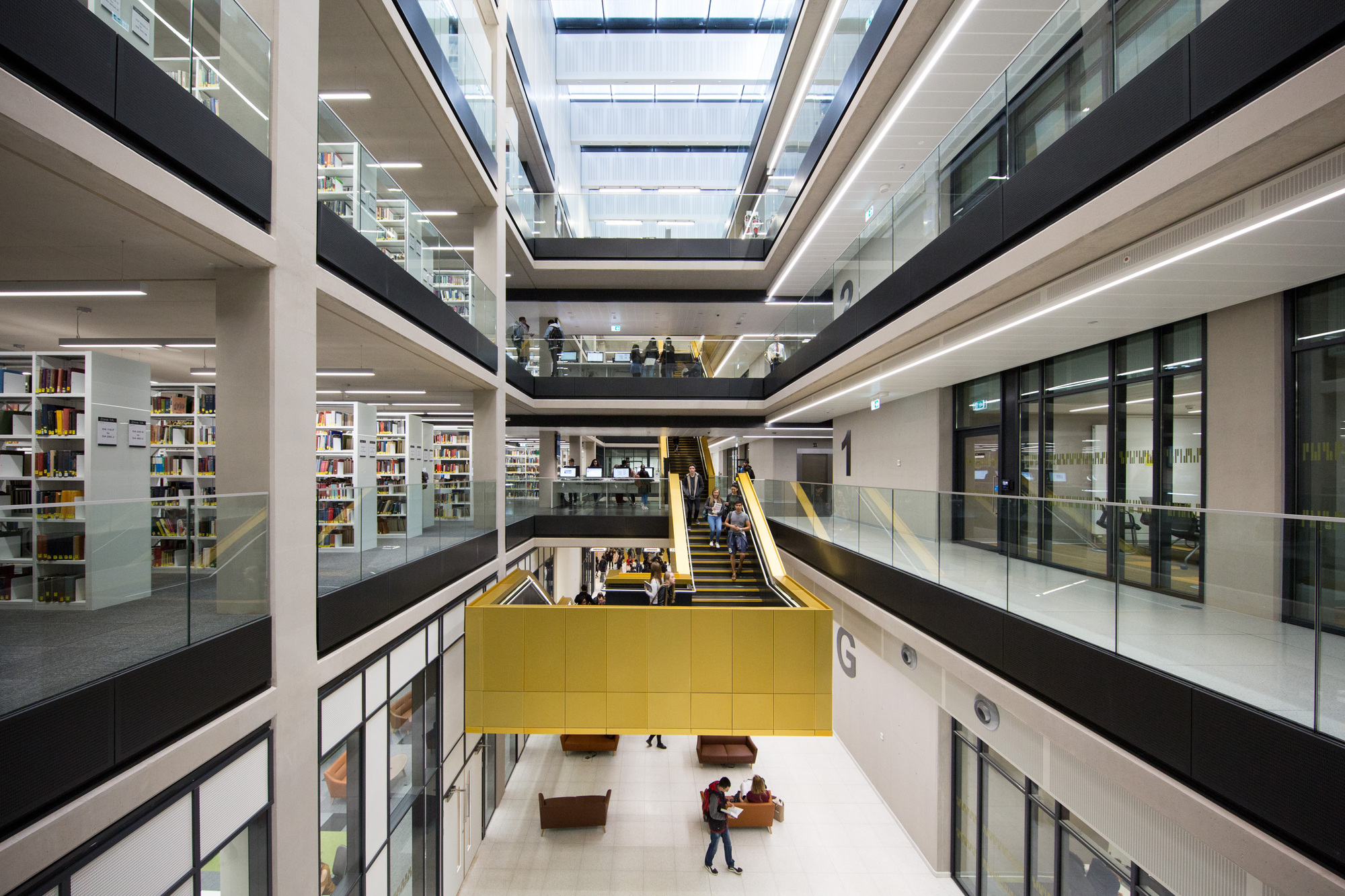 Galeria De Biblioteca Da Universidade De Birmingham Associated Galeria De Biblioteca Da Universidade De Birmingham Associated