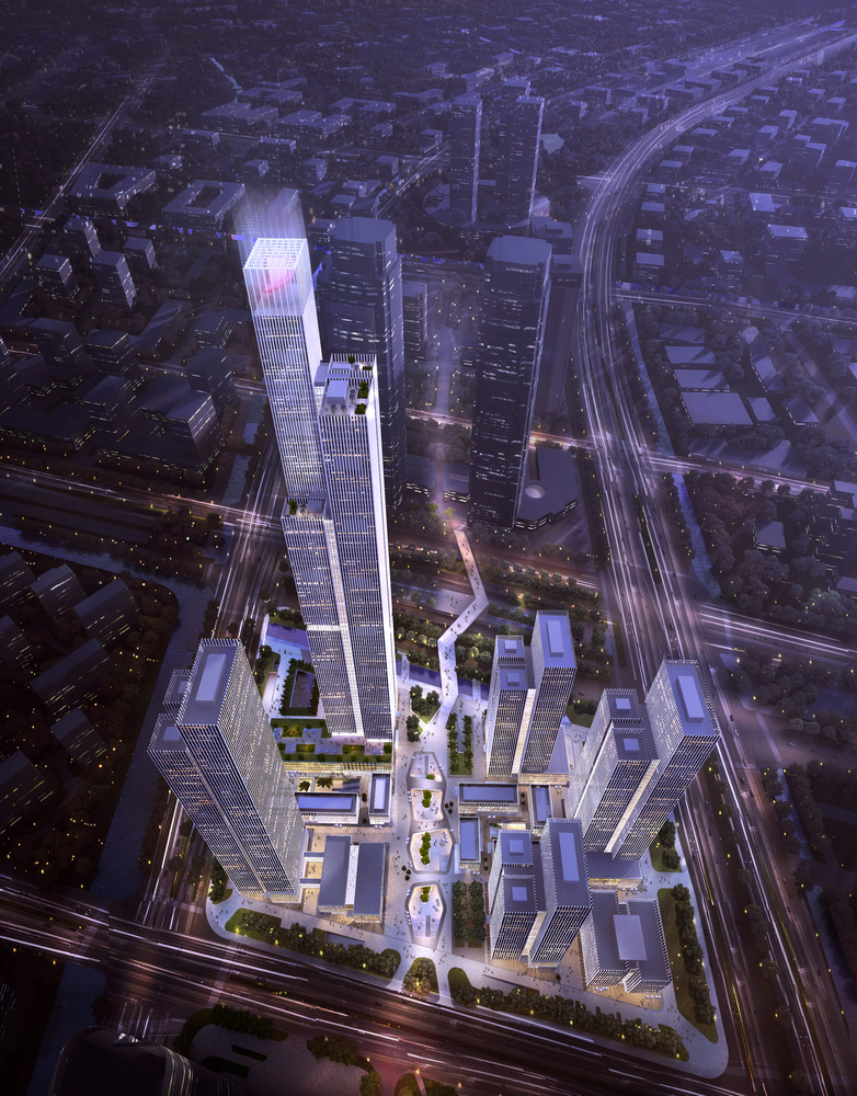 gmp 建筑事务所：南京金融城二期超高层项目正式启动 - 4 的图像 11