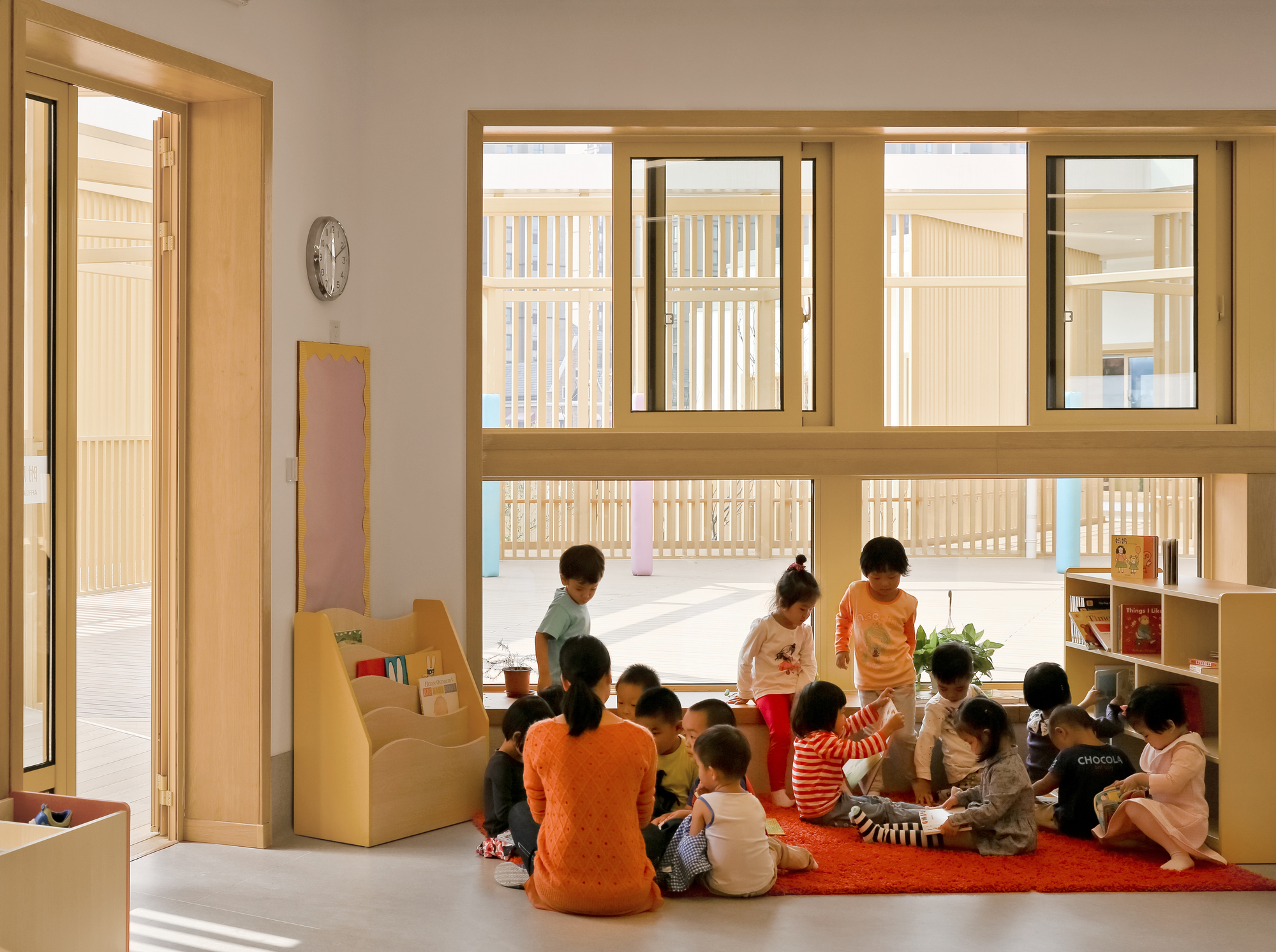 画廊 华东师范大学附属双语幼儿园 / 山水秀建筑事务所 - 7