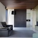 Concrete House Organized Around a Central Courtyard / CLAUWERS & SIMON architectes - Houses, Facade, Lighting, Chair