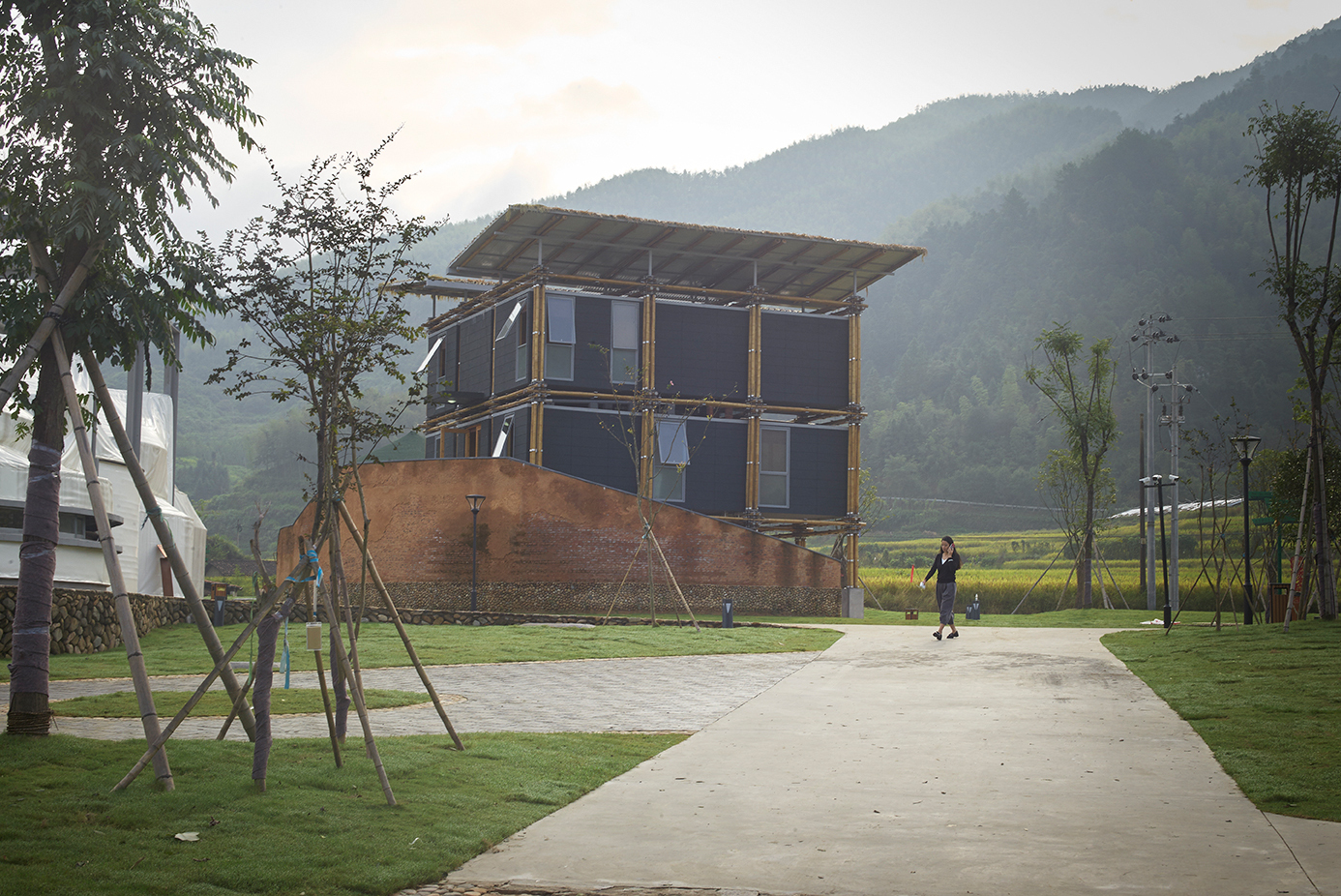 画廊 首届国际竹建筑双年展：李晓东、隈研吾等建筑大师参展 - 24