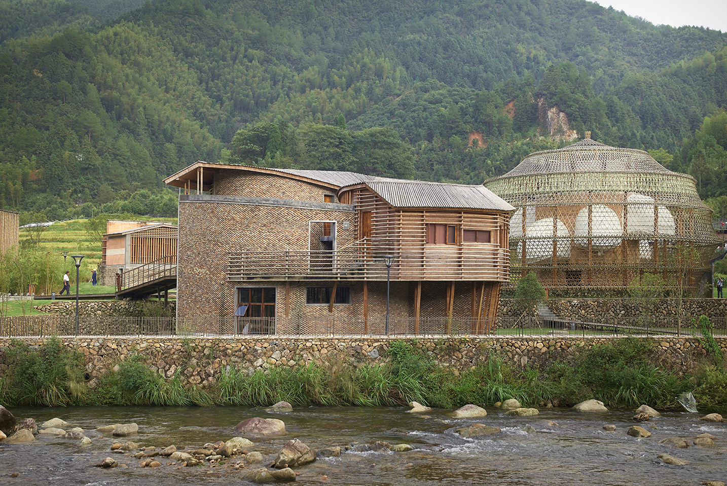 画廊 首届国际竹建筑双年展：李晓东、隈研吾等建筑大师参展 - 19