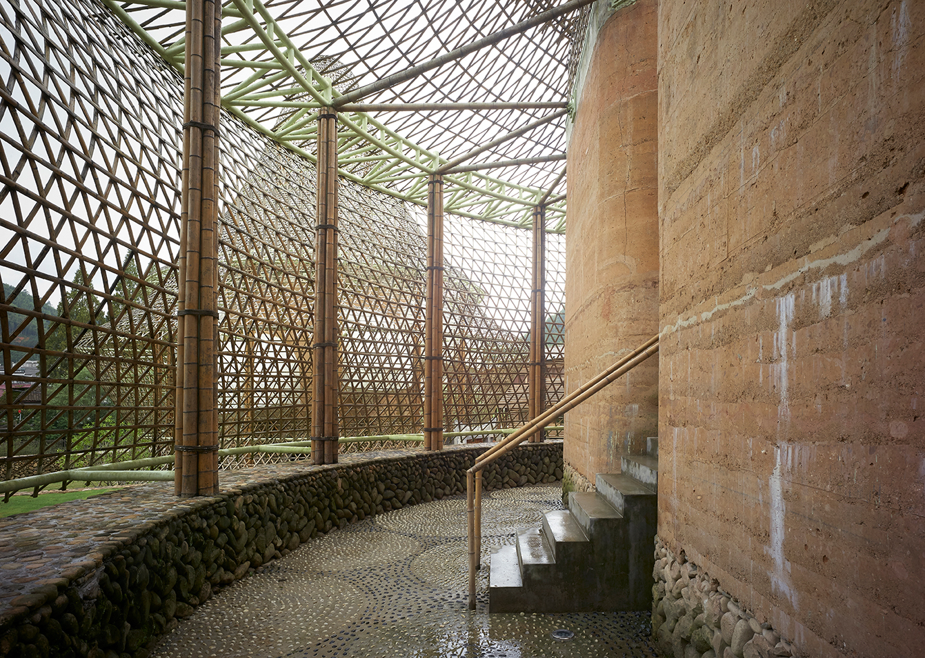 画廊 首届国际竹建筑双年展：李晓东、隈研吾等建筑大师参展 - 16