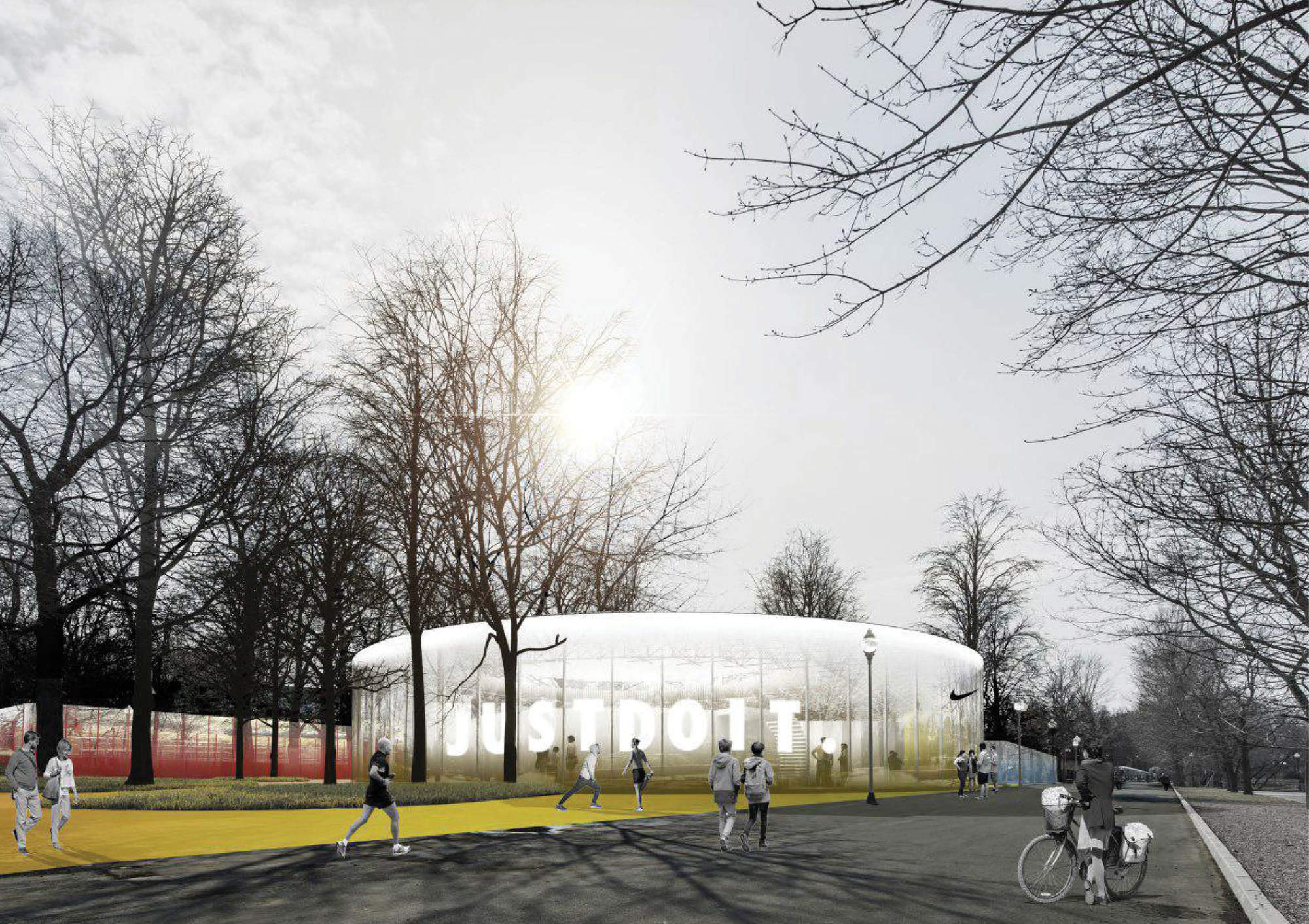 Gallery of KOSMOS Architects Wins Competition for Landmark Nike Sports ...