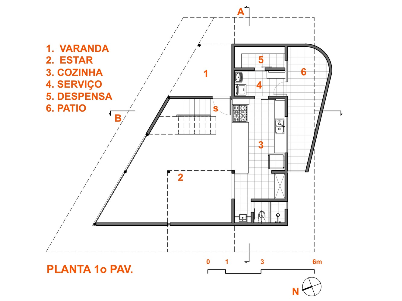 Casa HC  / João Diniz Arquitetura - Imagem 19 de 27