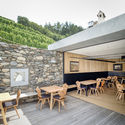 石材与建筑的交接艺术，Pacherhof 景观亭 / bergmeisterwolf architekten - 餐饮建筑