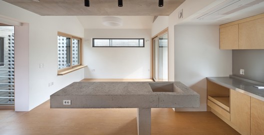 Yugok Dong Housing Market  / On Architects Inc.  - Interior Photography, Table, Windows