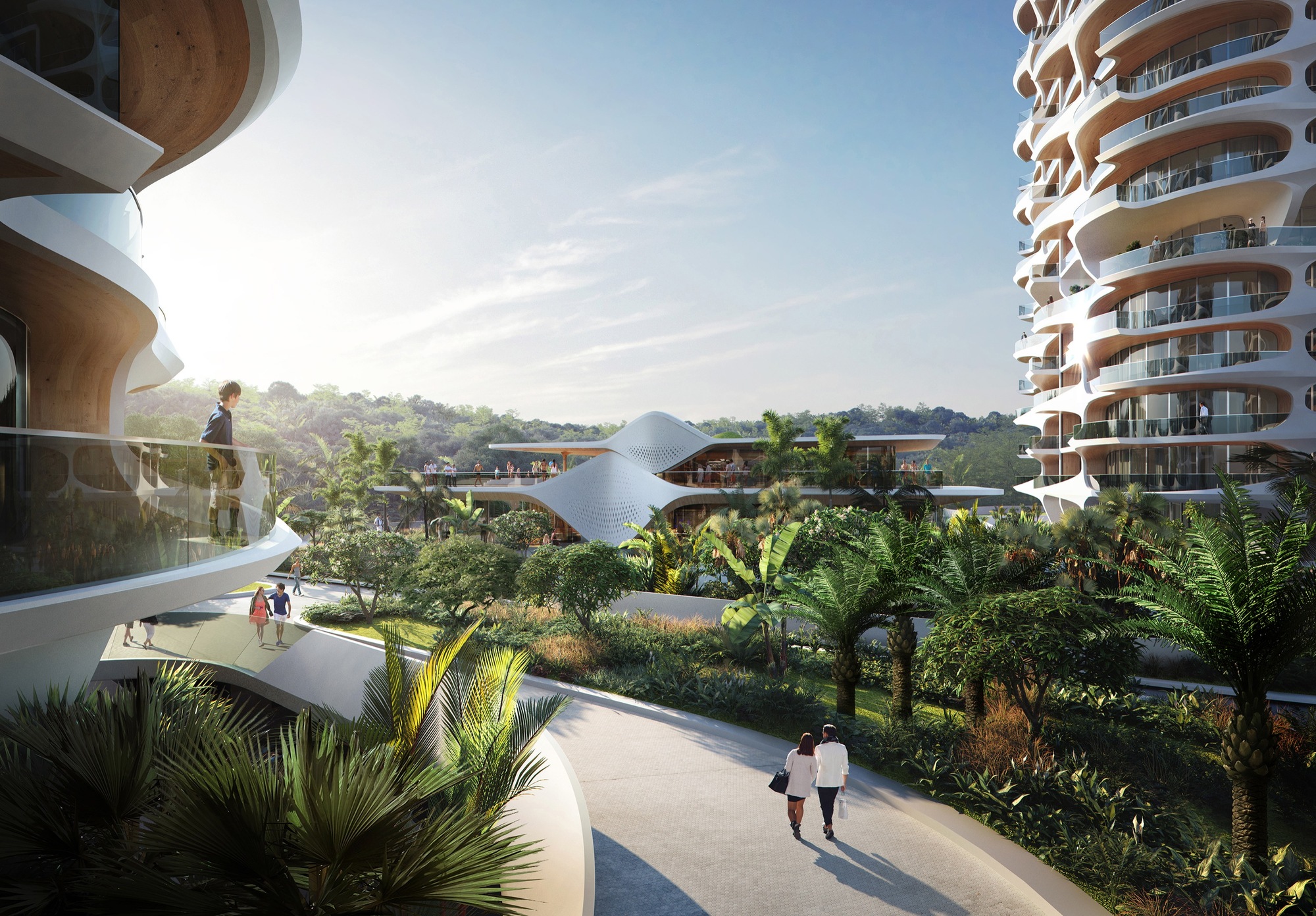 Zaha Hadid Architects Reveal Ecological Residential Complex for the Mayan Riviera ArchDaily
