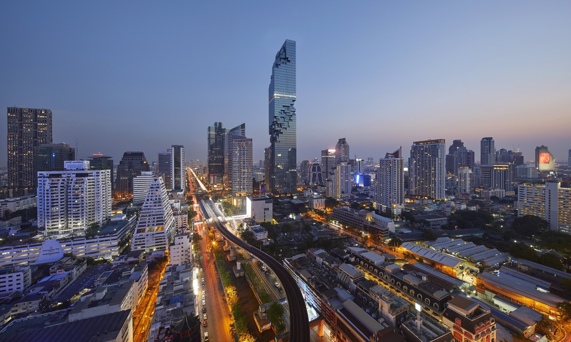 Gallery of Büro Ole Scheeren's MahaNakhon Tower ... diagram of sunrise 