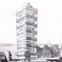 Clássicos da Arquitetura: Torre de Pesquisas SC Johnson Wax / Frank Lloyd Wright - Arquitetura De Escritórios