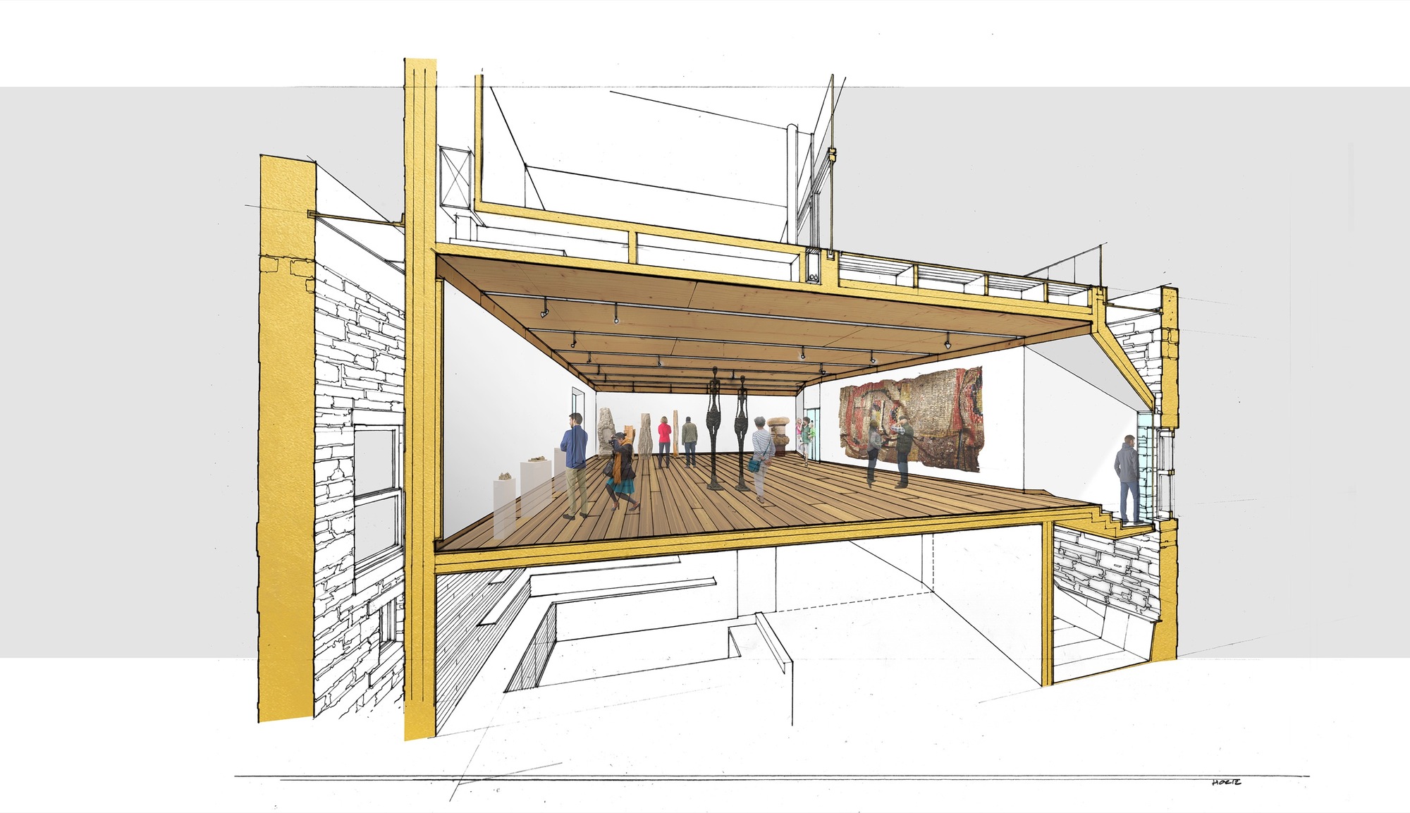 Gallery of LTL Architects' Timber Intervention Wins Competition for ...