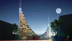 Edifício residencial em Birmingham inspira-se nos jardins suspensos da Babilônia