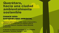 Querétaro, hacia una ciudad ambientalmente sostenible