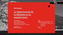 La importancia de la difusión en la arquitectura
