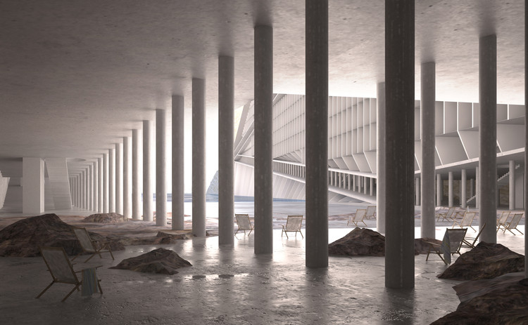 Dead Sea development. Image © Akarachai Padlom, Eleftherios Sergios, Nasser Alamadi