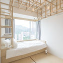 Home L / mnb design studio - Interior Photography, Bedroom, Windows, Bed, Beam