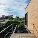 Granja Julieta House / Jamelo Arquitetura - Facade, Stairs, Handrail
