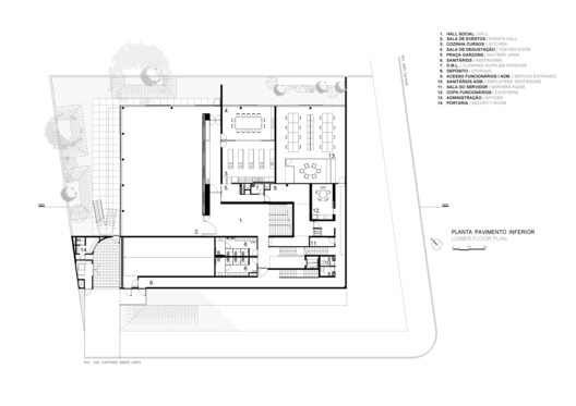 Ling Institute / Isay Weinfeld Ling Institute / Isay Weinfeld - Image 10 of 12