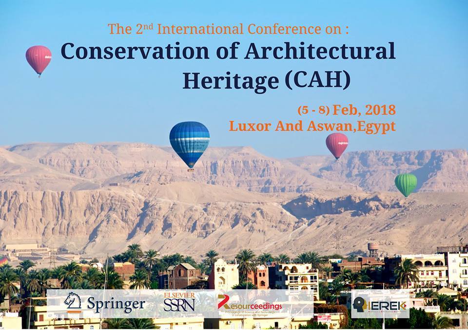 The 2nd International Conference on Conservation of Architecture ...