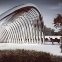 薄如纸的轻质钢材！Oskar Zieta 利用气压成型法打造拱门构筑物 - Image 2 of 4