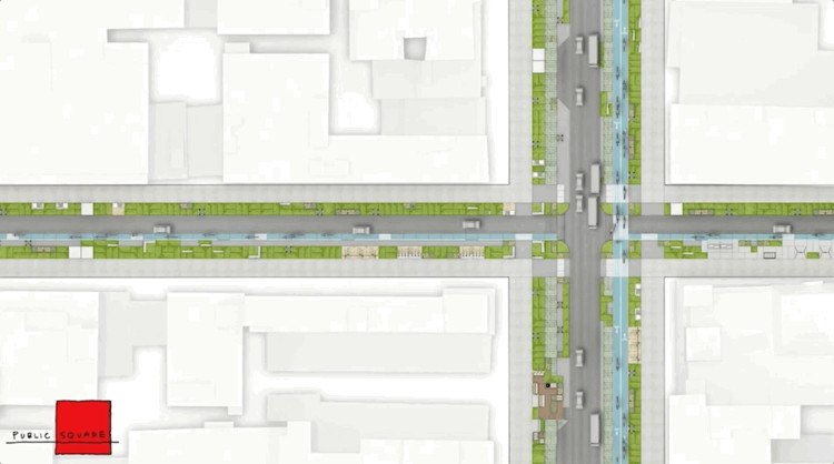 The Driverless Future Challenge's Winning Entry Uses Plug-and-Play System to Reclaim Public Space for Pedestrians - More Images