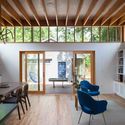 Skyview / Murray Legge Architecture - Table, Chair, Windows, Beam