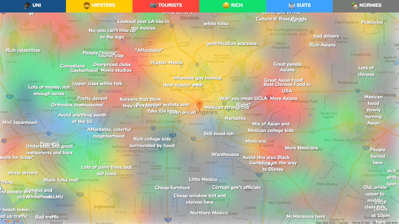 Galería de ¿Dónde se encuentran los hipsters en tu ciudad? Estos mapas