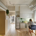 Hey! A Lovely Tiny Space / A'Lentil Design - Interior Photography, Apartment Interiors, Kitchen, Table, Chair, Countertop