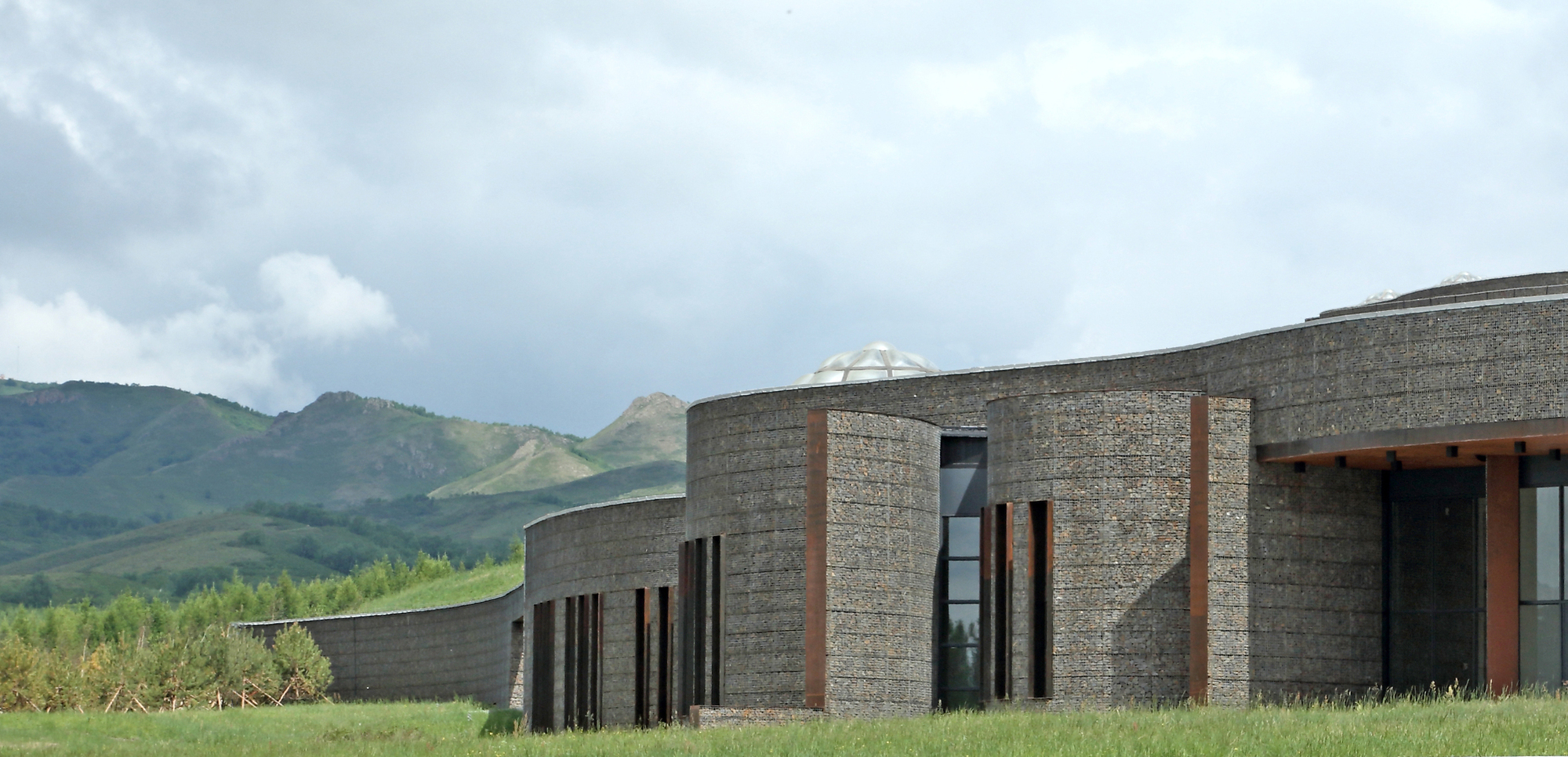 内蒙古罕山生态馆和游客中心 / 张鹏举 | ArchDaily 中文版