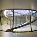 The Glass Centre / Philippe Samyn and Partners - Exhibition Center, Stairs, Handrail