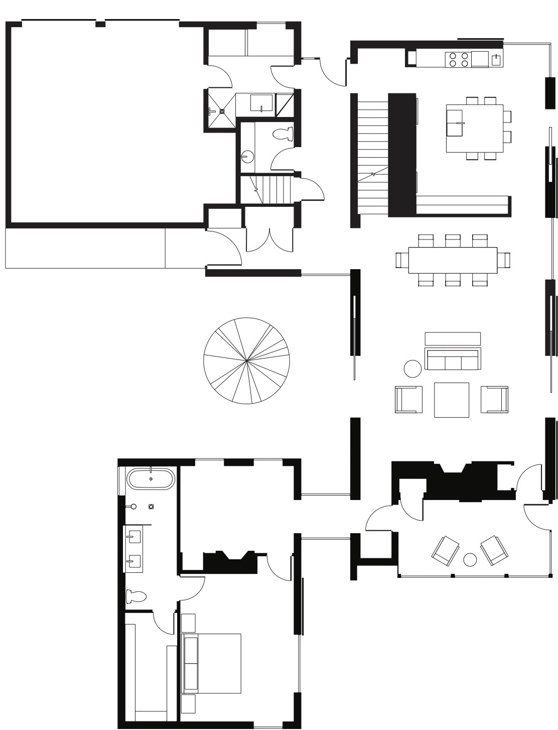 Galería de Casa de campo Townships / LAMAS 14