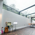 The Glasshouse / Glen Thomas Architecture - Renovation, Stairs, Facade, Beam, Handrail, Table, Chair, Bench