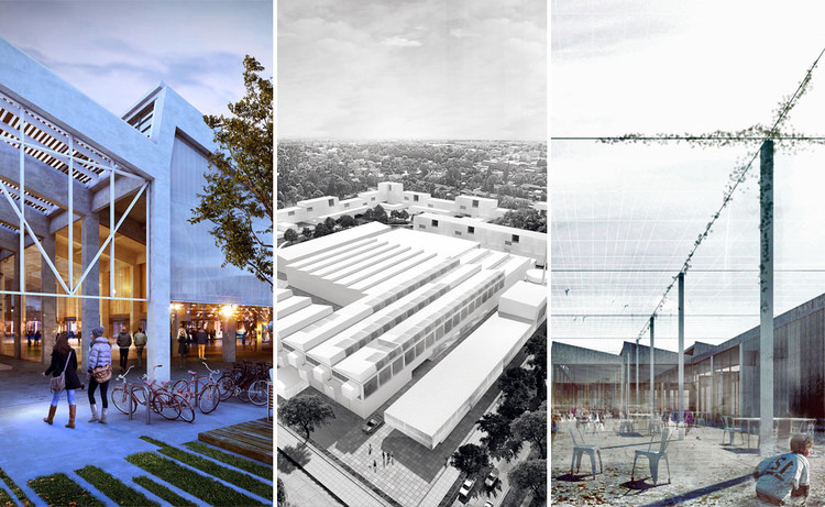 Estos son los proyectos premiados para la transformación de la ex Fábrica Paylana en Uruguay, Los tres proyectos ganadores para la transformación de la Paylana en Uruguay. Image