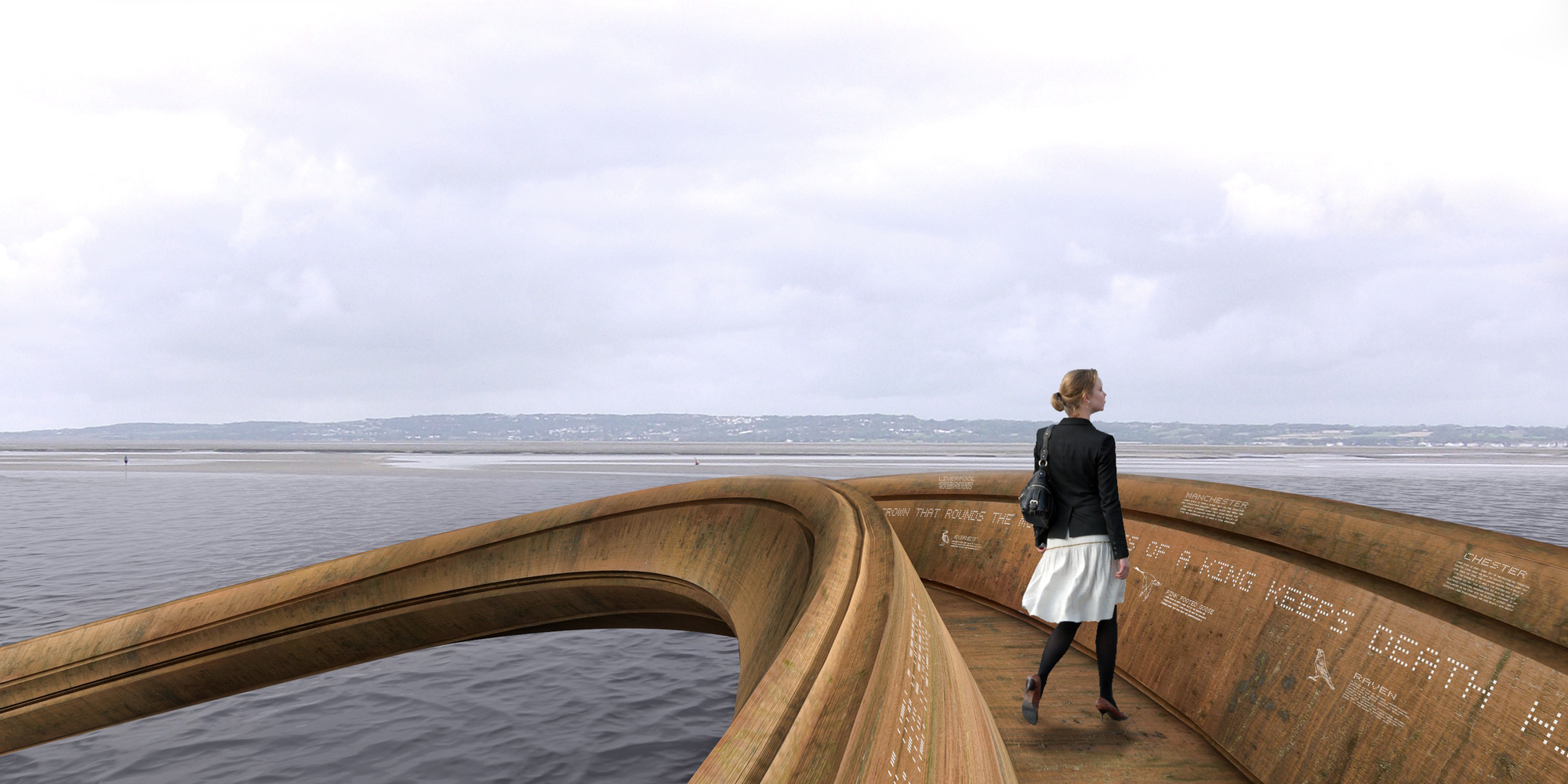 Gallery of Plans for "Iron Ring" Sculpture in Wales Put on Hold After