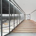 Shandong Art Gallery / TJAD - Museum, Stairs, Handrail, Facade