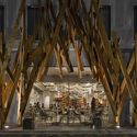 One @ Tokyo / Kengo Kuma & Associates - Hotels, Column, Facade, Arch, Chair