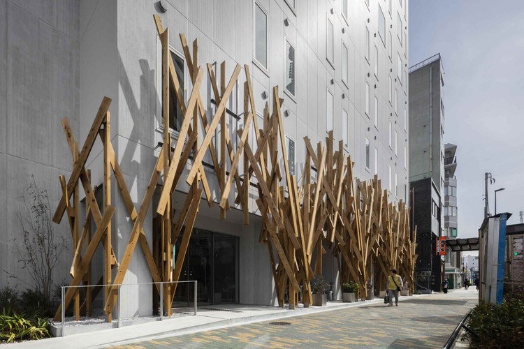 One @ Tokyo / Kengo Kuma & Associates - Facade