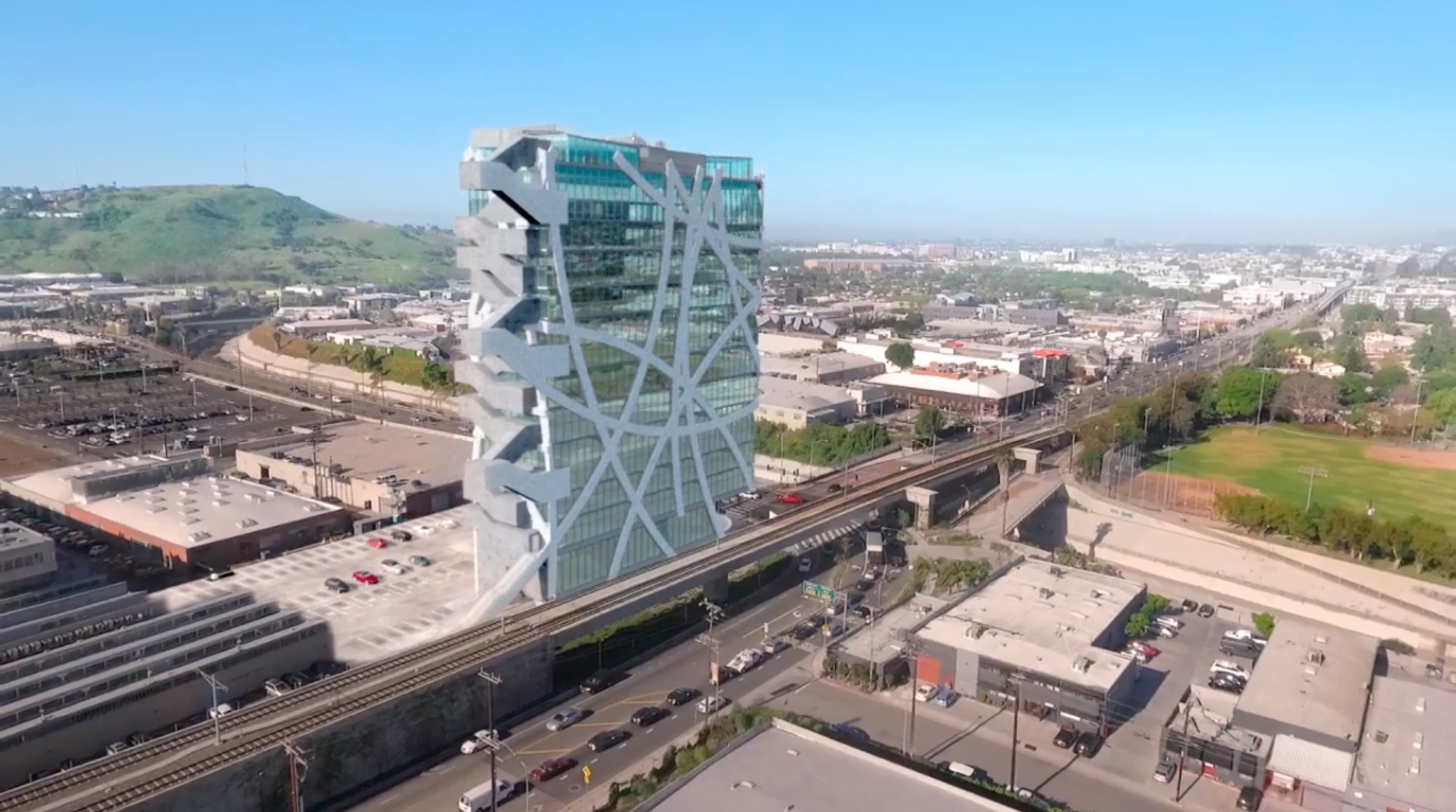 Gallery of Flythrough Video of Eric Owen Moss Architects' (W)rapper ...