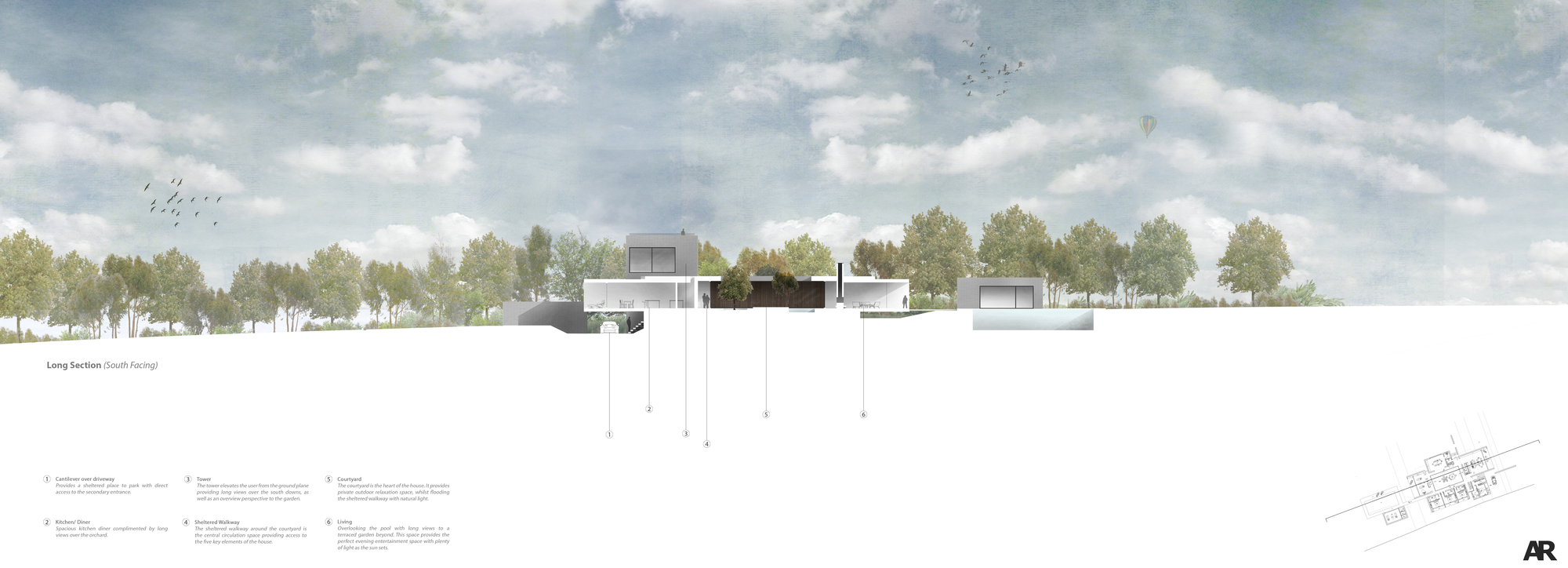 Gallery of Black House / AR Design Studio - 29