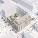Riksbyggen and Sweco Architects Win Competition for Wooden Mixed-Use Development in Gothenburg  - Image 1 of 4