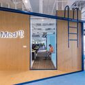 Club Med Shanghai Office / 100architects - Offices Interiors, Door, Facade, Chair