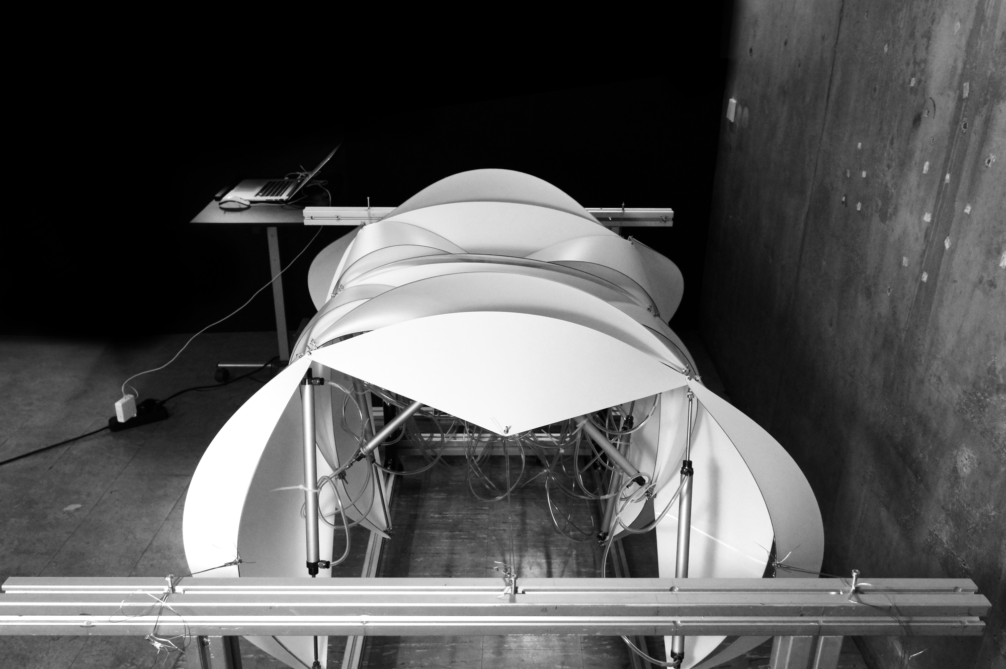 Gallery of This Adjustable Tensegrity Structure is Constructed From ...